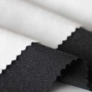 Solution interlining for difficult to fuse fabrics