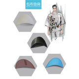 Women's Half Moon Shoulder Pads